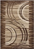 Cumpara ieftin Covor Model Luna 1816-12, Marime 60 x 110 cm, Maro, Inaltime Fir 6 mm, Antialergic, Polipropilena, Living, Dormitor, Sufragerie, Birou