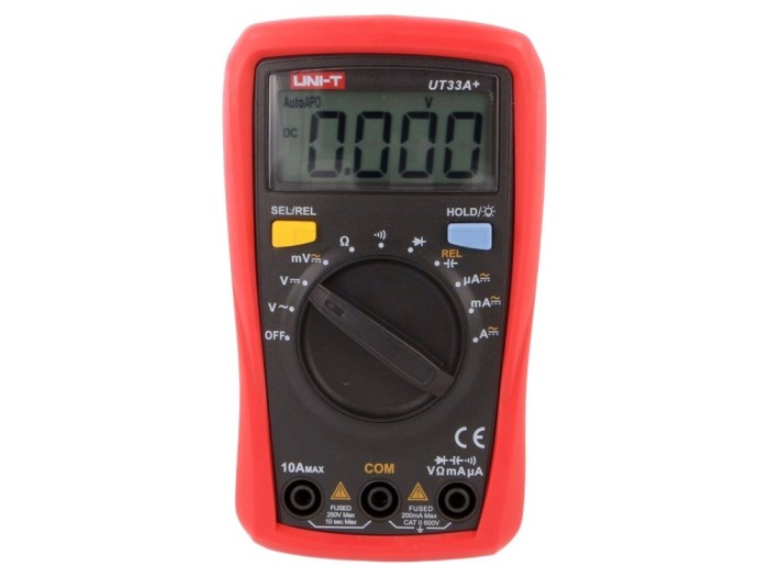 Multimetru digital LCD UT33A 600V
