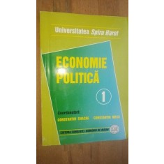 Economie politica vol 1 - Constantin Enache, Constantin Mecu