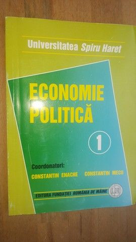 Economie politica vol 1 - Constantin Enache, Constantin Mecu