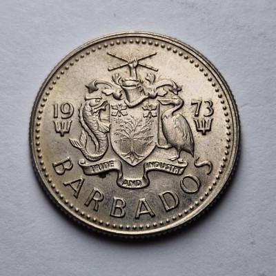 10 Cents 1973 - Barbados foto