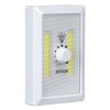 Lumină LED Reglabilă, Magnet, 7.5x11 cm, Alb, Baterii Incluse, Oem