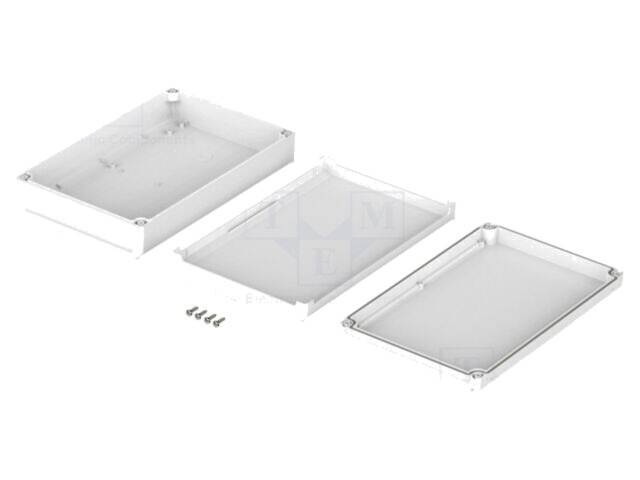Carcasă desktop BOPLA BoVersa policarbonat IP66 IP68 185x275x73mm albă