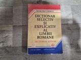Dictionar selectiv si explicativ al limbii romane.Dictionar scolar de Dumitru I.Hancu
