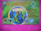 HOPCT 15241 SCOUTS- CERCETASI-OLANDA -CARTE POSTALA RADIO AMATOR / RADIOAMATORI -CIRCULATA