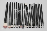 Set 20 pensule machiaj Black Brushes, Makeup