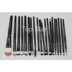Set 20 pensule machiaj Black Brushes