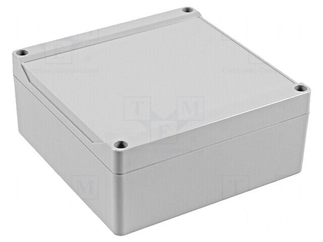 Carcasă universală ABS gri IP66 140x140x60mm