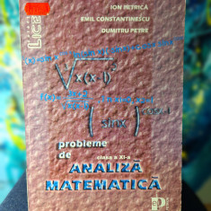 Carte - Analiza matematica probleme de clasa a XI-a - Ion Petrica ( Vol.1 )
