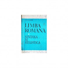 Limba Romana - Sintaxa si stilistica foto