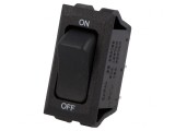 Comutator Basculant ON-OFF 16A/250VAC Negru-Roșu