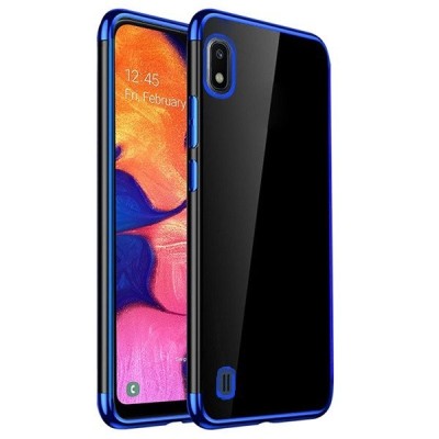 Husa SAMSUNG Galaxy A10 - Plating Soft (Albastru) foto