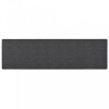 Covor Traversa Antracit 80x300 cm, Lavabil, Antialunecare. Ideal Bucatarie, Hol