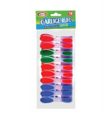 Cumpara ieftin Set carlige de rufe Silicon Maxi 10/Set, Misavan, multicolore