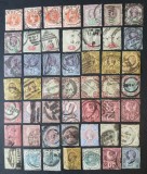 GB- ANGLIA, lot 2 clasic -- QV-stampilate