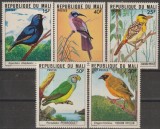 Timbre cu păsări din Mali
