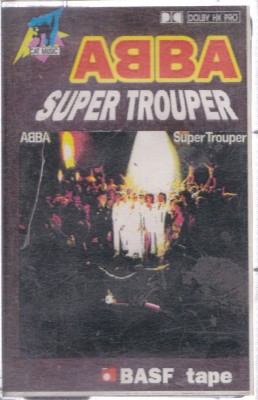 AMS - CASETA AUDIO - ABBA - SUPER TROUPER foto