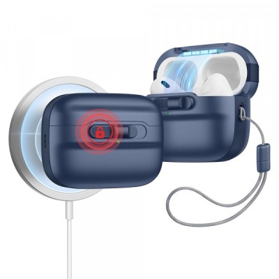 Husa ESR Pulse pentru Apple AirPods Pro Series, Albastra foto