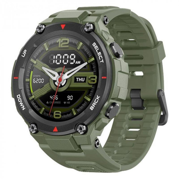 Ceas Smartwatch Amazfit T-Rex GPS Sports, Army, Verde 2268838