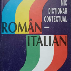 MIC DICTIONAR CONTEXTUAL ROMAN-ITALIAN-ION DRAGOMIR MARGEAN