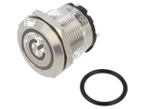 Comutator anti-vandalism verde 20A/220VAC
