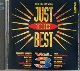 Various &lrm;&ndash; Just The Best Vol. 3 NM / NM dublu cd euro house Polystar , Germania, 1994
