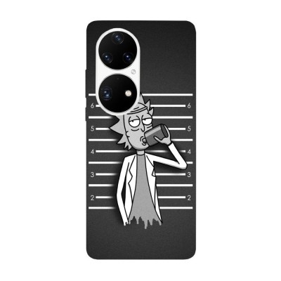 Husa compatibila cu Huawei Nova Y70 model Rick mugshot, Silicon, TPU, Viceversa foto