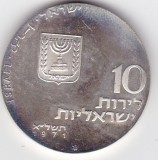 Israel 10 Lirot 1971 Let My People Go