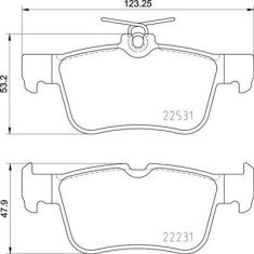 BREMBO P 24 175 PRIME LINE set placute frana,frana disc