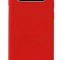 Huse silicon antisoc cu microfibra interior Samsung S10 Plus , S10+ , Rosu