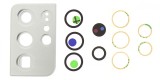 Geam Camera Argintiu cu Rama Samsung Galaxy S21 Ultra 5G (G998) - Inlocuire Profesionala