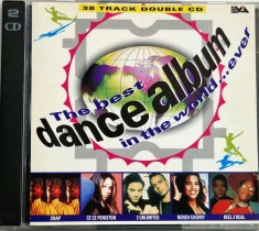 Various &lrm;&ndash; The Best Dance Album In The World ... Ever NM / NM cd muzica anii 90 EVA Olanda 1994