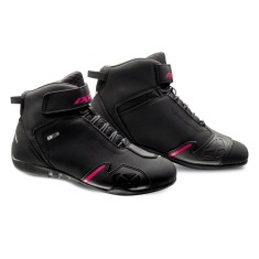 Ghete moto Roadster femei All Season Ixon model Gambler LS culoare: negru/fuchsia (roz), 36