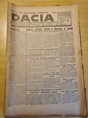 Dacia 27 noiembrie 1943-stiri al 2-lea razboi mondial,maresalul antonescu foto