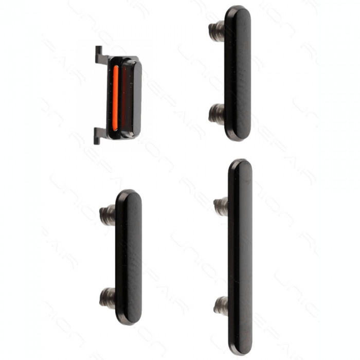 Side Key iPhone X, SET, Negru