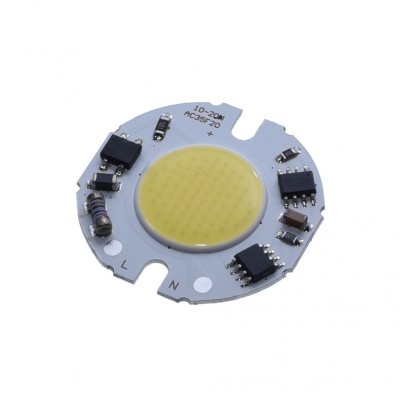 Led COB 35mm elSales ELS-H35-F10022, Putere 10 W, Temperatura de culoare 6000 - 6500K, Alimentare 220 V, foto