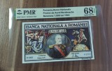 REPRODUCERE pe hartie cu filigran si fire UV proiect bancnota 1000 lei 1944