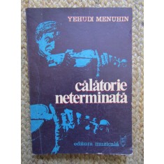 Călătorie Neterminată - Yehudi Menuhin, Editura Muzicală 1980, Carte Artă Muzicală, Biografie, 309 Pagini + Foto