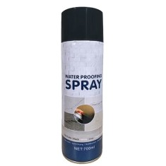 Spray impermeabil pentru etansare, cu uscare rapida, cantitate tub 700ml, compatibil cu multiple suprafete, negru