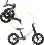 Bicicleta pliabila fara pedale skiddou ronny, keep pink, roz