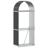 Cumpara ieftin Suport pentru lemne, antracit, 80x45x190 cm, otel galvanizat