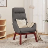Gossi scaun de relaxare, gri deschis, material textil