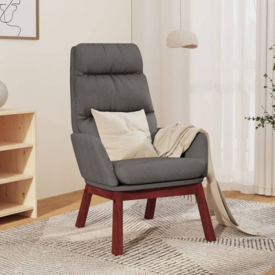 Gossi scaun de relaxare, gri deschis, material textil foto