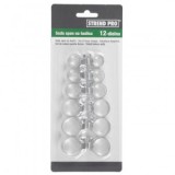 Set 12 coliere de metal Strend Pro HC612