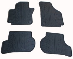 Set covorase auto din cauciuc Vw Golf 5 Plus 2005-, Golf 6 Plus 2009-, Seat Altea 2004-2006, Seat Toledo 3 2005-2012, Negru, Gledring, 4 buc. AutoDriv foto