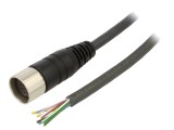Conector M23 mufă PIN 12 mamă IP67