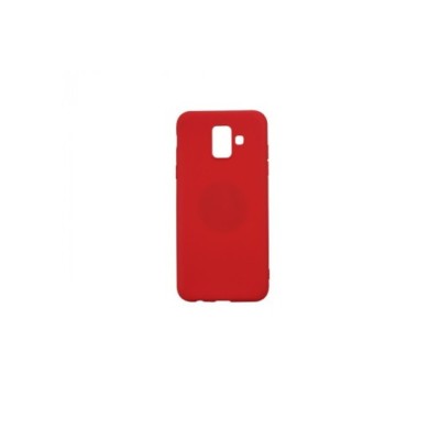 Husa Samsung Galaxy A6 plus - Silicon Slim, Rosu foto