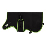 Pătură pentru viței, premium, termoizolantă, impermeabilă, negru, 80 &times; 70&nbsp;cm