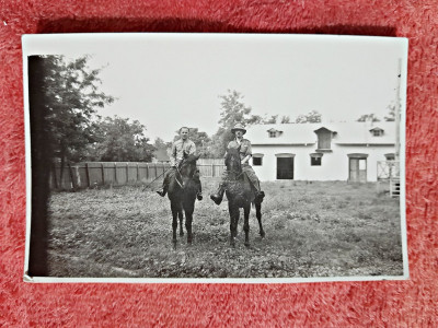 Fotografie, militari de cavalerie, 1932 foto