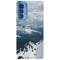 Husa compatibila cu Motorola G100 model Snow Mountain, Silicon, TPU, Viceversa